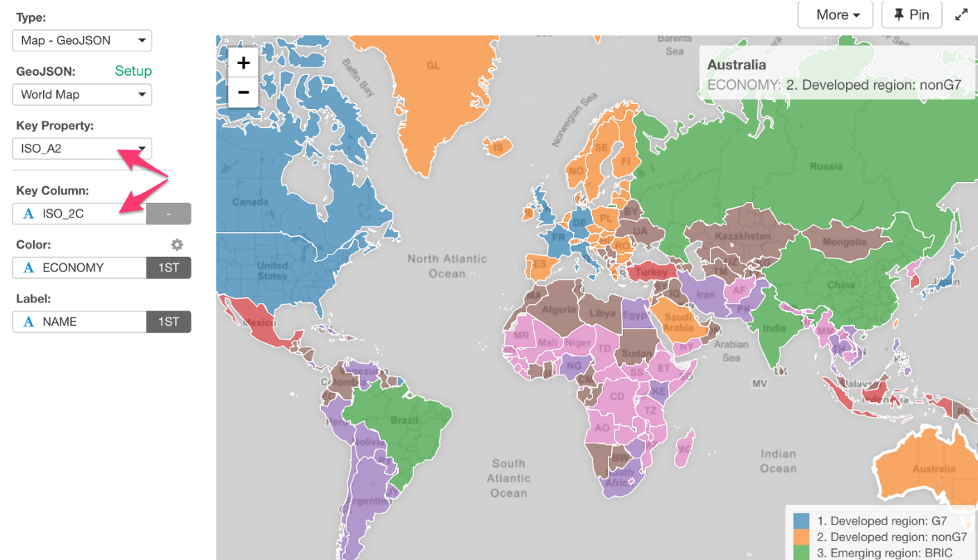 Map extension